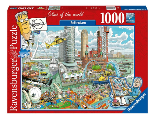Rompecabezas Ravensburger 1000 Piezas Rotterdam Puzzle