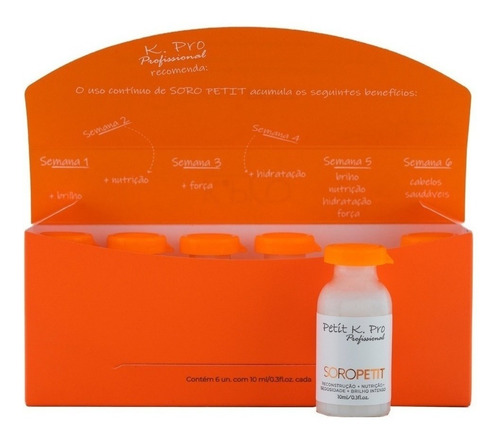 Kpro Soro Petit - Caixa Com 6 Ampolas 10ml
