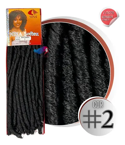 4 Caixas Nina Softex Crochet Braid Original Cacheado | MercadoLivre