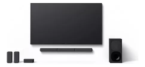  Sony HT-S40R 5.1ch Sistema de barra de sonido de cine en casa,  negro : Electrónica