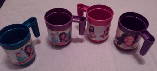 Tazas Plastica 10 Cms Soy Luna