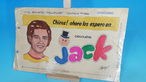 Chocolatin Jack -superpibe-titanes-antiguo Boceto