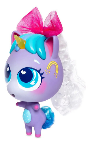 Imagen 5 de 6 de Muñeco Distroller Chikiticornio Cornelia Lila