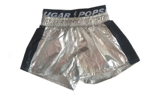 Short Nena Cire Holografico Ultima Moda