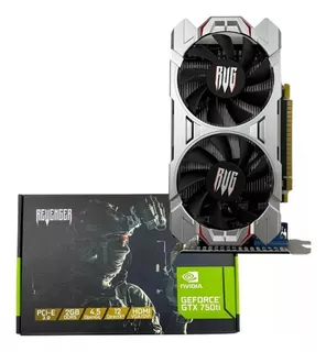 Placa Vídeo Gamer Nvidia Revenger Geforce Gtx 750ti Dvi Vga