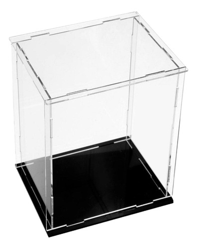 Vitrina Transparente Acrílica Cubo De Caja De Mostrador