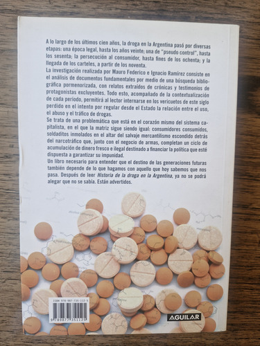 Historia De La Droga En Argentina (Usado)