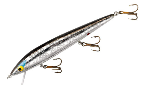 Smithwick Floating Rattlin'' Rogue Fishing Lure - Chrome/bla