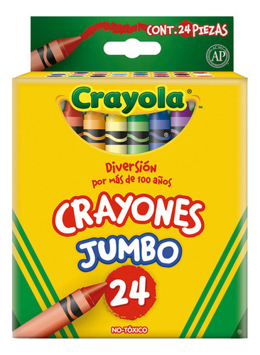 Crayones Crayola Jumbo C/24pz
