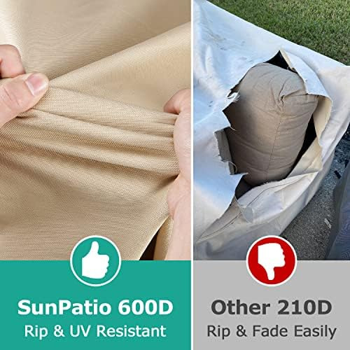Sunpatio Funda Para Tumbona Impermeable Para Exteriores, De