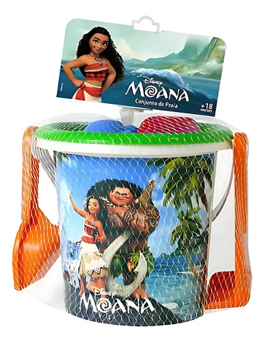 Conjunto Baldinho Para Praia Com Acessórios - Bbra