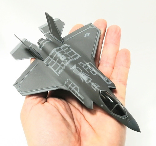 Miniatura Diecast 1/100, F35a Lightning 2, Luke Afb Usa 2016