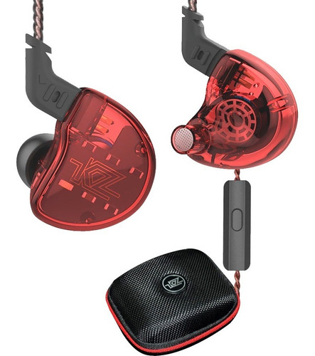 Audifonos Kz Zs10 10 Driver Originales Con Micro + Estuche