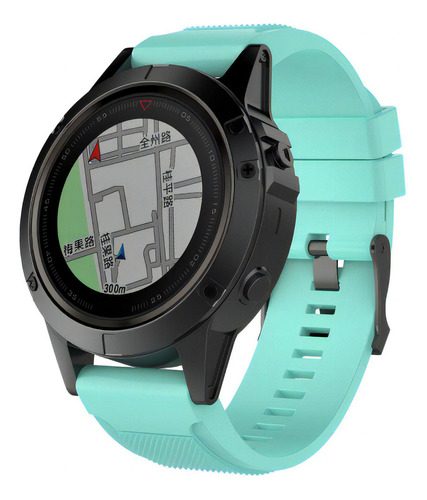 Pulseira Relogio Garmin Fenix 3 2 Hr Safira D2 Bravo Quatix Cor Verde-claro Largura 26 mm