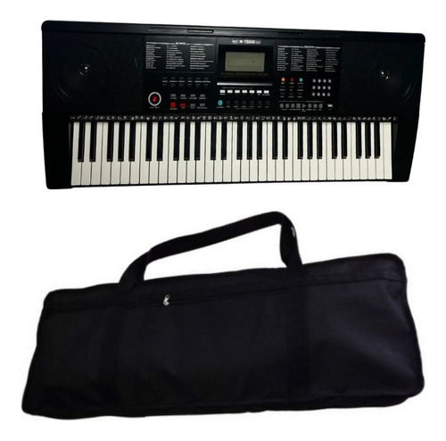 Teclado Musical Profissional 61 Teclas Sensitivas Com Bag