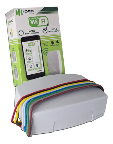 Modulo Control Wifi Duplo Portão Alarme App No Celular Ipec