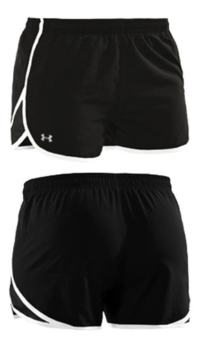 Short Under Armour Tg Negro Escape 3  Talle S Dama - Dracma