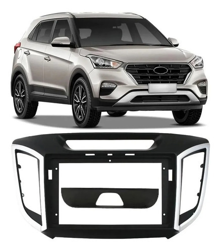 Moldura Hyundai Creta Tela 9' Polegadas Multimidia