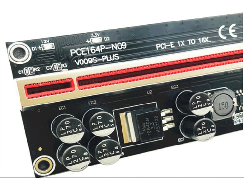 Riser Pci Ver. 009s Plus Gold Usb 3.0 Minería D Bitcoin Btc