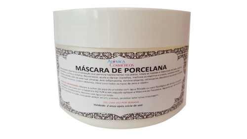 Máscara De Porcelana - Dolomita - Pele