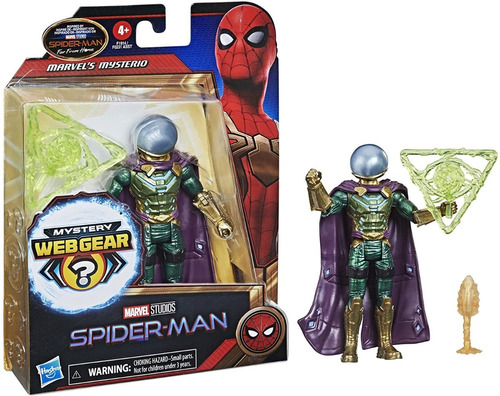 Figura Mysterio Spider-man Mystery Web Gear Hasbro