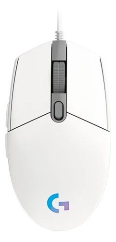 Mouse Logitech G203 Rgb Lightsync, 6 Botones, 8000dpi, Blanc