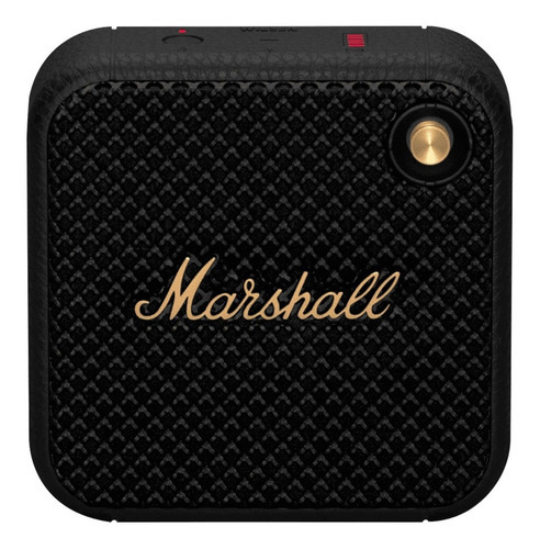 Alto-falante Bluetooth Marshall Willen cor preto