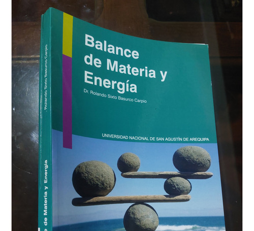Libro Balance De Materia Y Energía Sixto Basurco