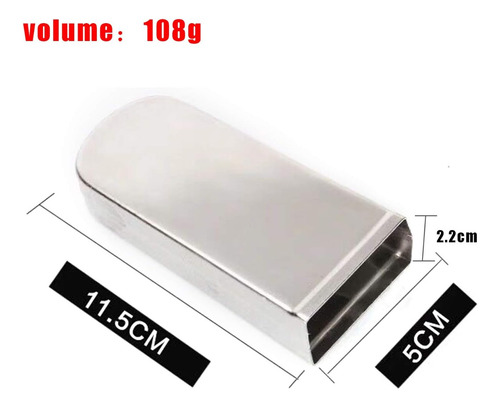 Molde Para Helados De Paleta Acero Inoxidable 20