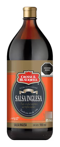 Crosse & Blackwell Salsa Tipo Inglesa 980 Ml Receta Original