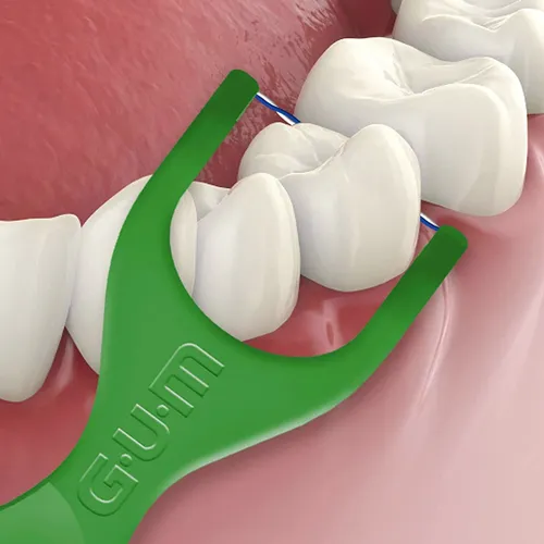 comprar Gum Dual Technique Flosser, Menta Fresca, 50 Unidades