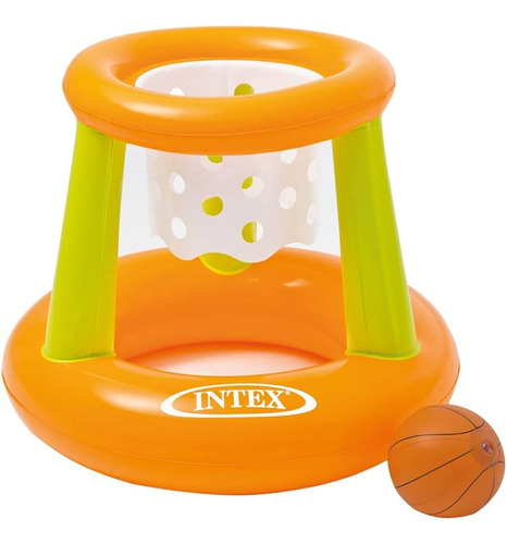 Flotador Inflable Intex Para Niños ,forma De Aro De Básquet 