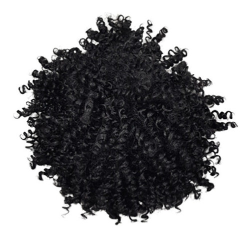 Aplique Coque Afro Puff Fibra Sintética P90