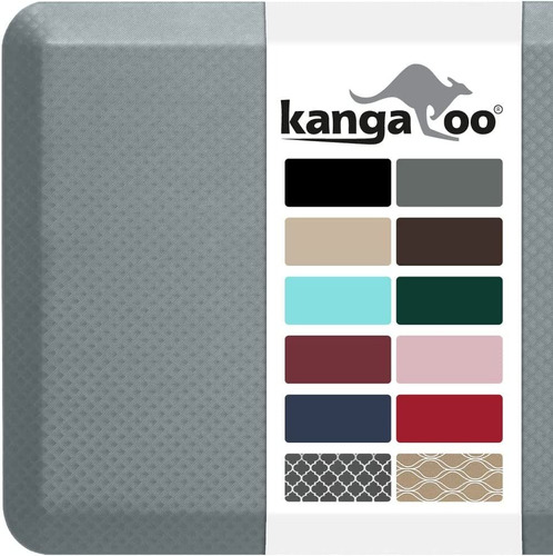 Alfombra Antifatiga Kangaroo 43 X 60 Cms Gris