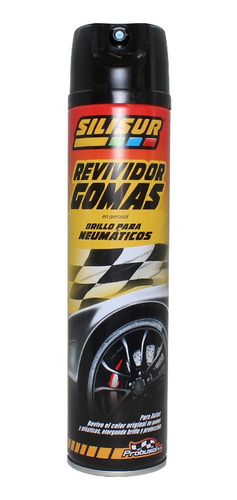 Abrillantador .350gs Spray Neumatico Auto Camioneta Ruedas