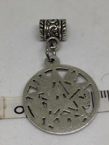 Imagen 7 de 10 de Tetragramaton Pentaculo Calado Plata Tibetana