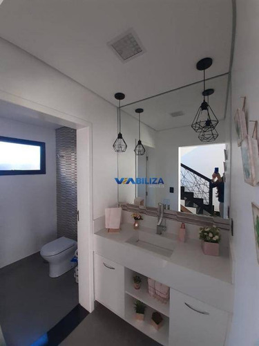 Imagem 12 de 24 de Sobrado À Venda, 318 M² Por R$ 2.499.000,00 - Equilibrium Residencial Atibaia - Atibaia/sp - So0689