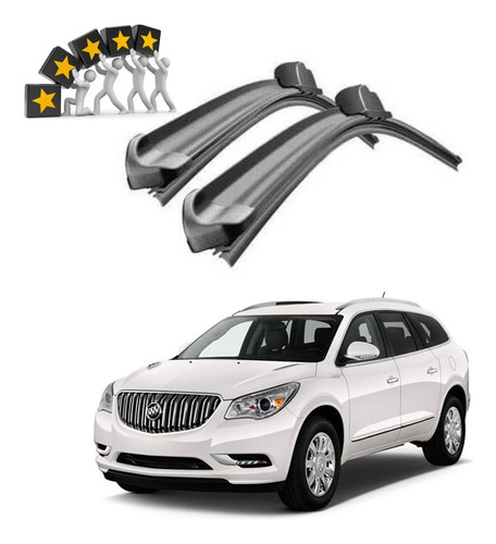 Plumas Limpiaparabrisas Flexibles Buick Enclave 2013 Al 2017