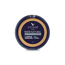 Comprar Base de maquillaje en polvo Vogue Mate Natural Polvo Compacto Polvo Compacto Vogue Mate Natural De Larga Duración tono aceituna - 14mL 14g