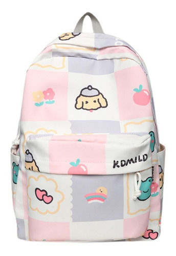 Mochila Escolar Viaje Kawaii Estilo Coreano