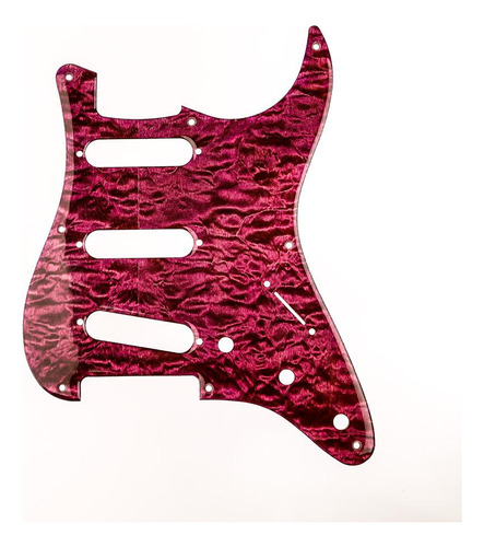 Escudo Para Guitarra 57 Usa Strat Sss Roxo Spirit 050-pq