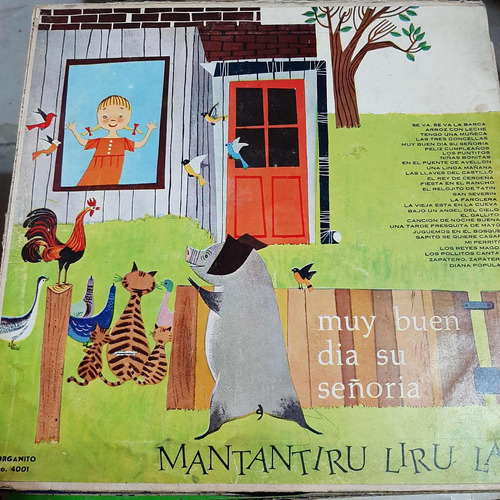 Vinilo Muy Buendia Su Señoria Mantantiru Liru La If1