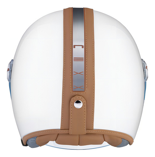 Casco abierto Nexx X70 Tricomposite Groovy más vendido, color blanco, talla 59/60 (L)