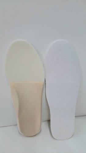 Plantillas De Paddle Con Talonera De Latex Blanco Distri