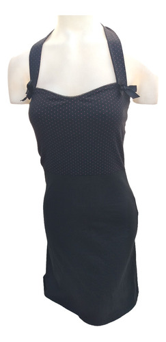 Vestido Solero Pin Up Con Lunares Mujer 