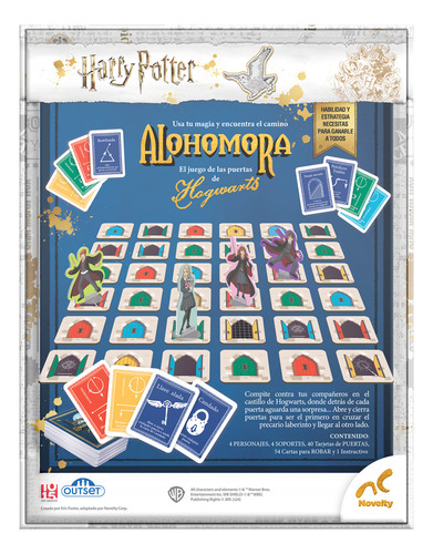 Harry Potter Alohomora Juego De Mesa Novelty