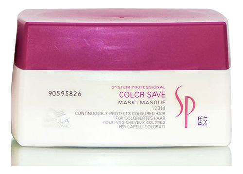 Mascarilla Wella Professional Sp Color Save 200 Ml