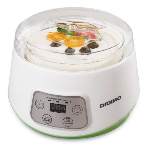 Didimo Yogurt Maker, Mquina De Yogur Griego 3 En 1, Puede Ha