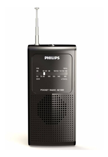 Rádio Philips Portátil A Pilha Am/fm Ae-1500 - Pequeno