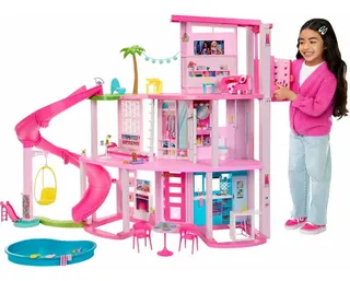 Barbie Dream House Casa De Los Sueños 2023 3 Pisos Poolparty